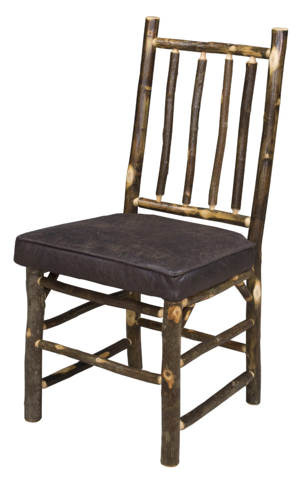 Upholstered wood dining chair