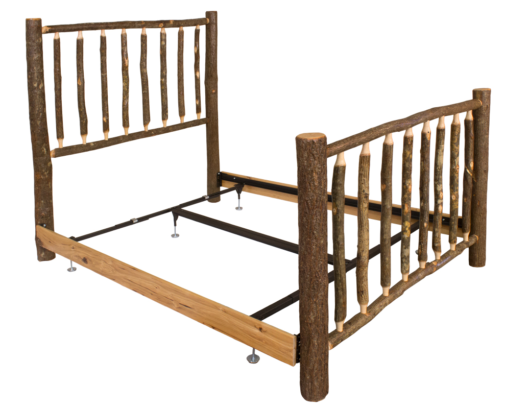 Wood queen bed frame