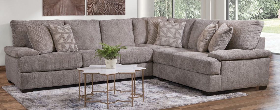 American Wholesale Furniture 2170 Vader Cement Sectional