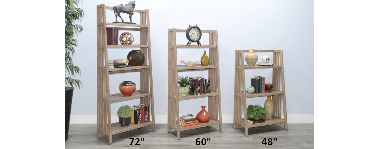 American Wholesale Furniture 2839 Brooks Folding Bookcase