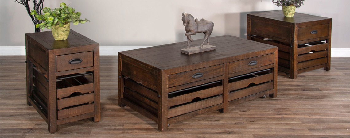 American Wholesale Furniture 3266TL Homestead Tables