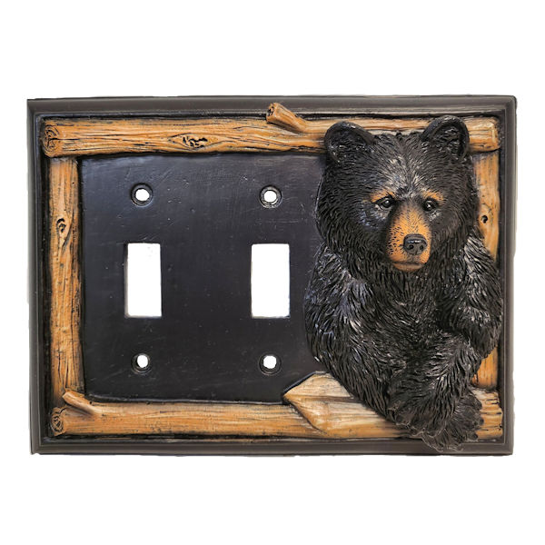 Bear Double Switch Cover