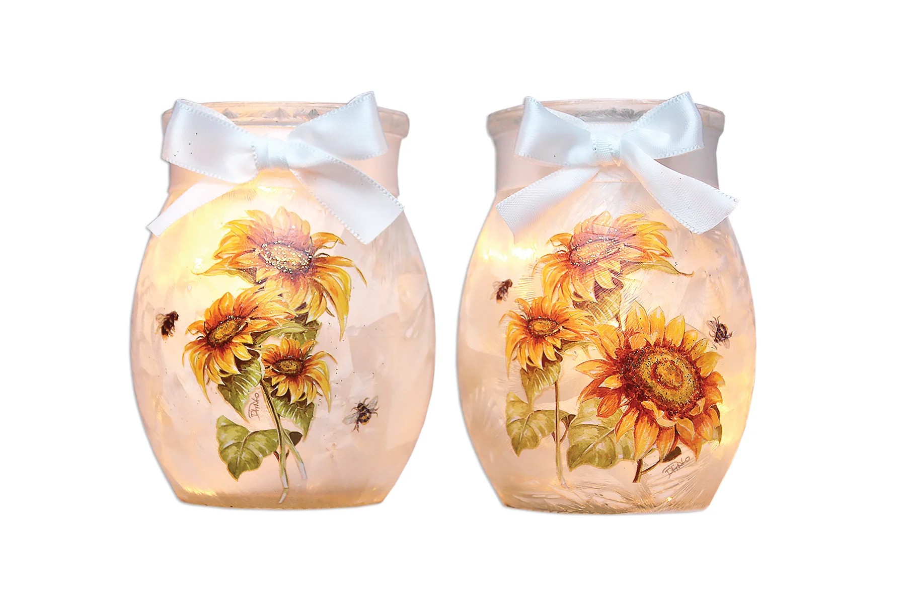 Stoney Creek Lighted Glass Decor