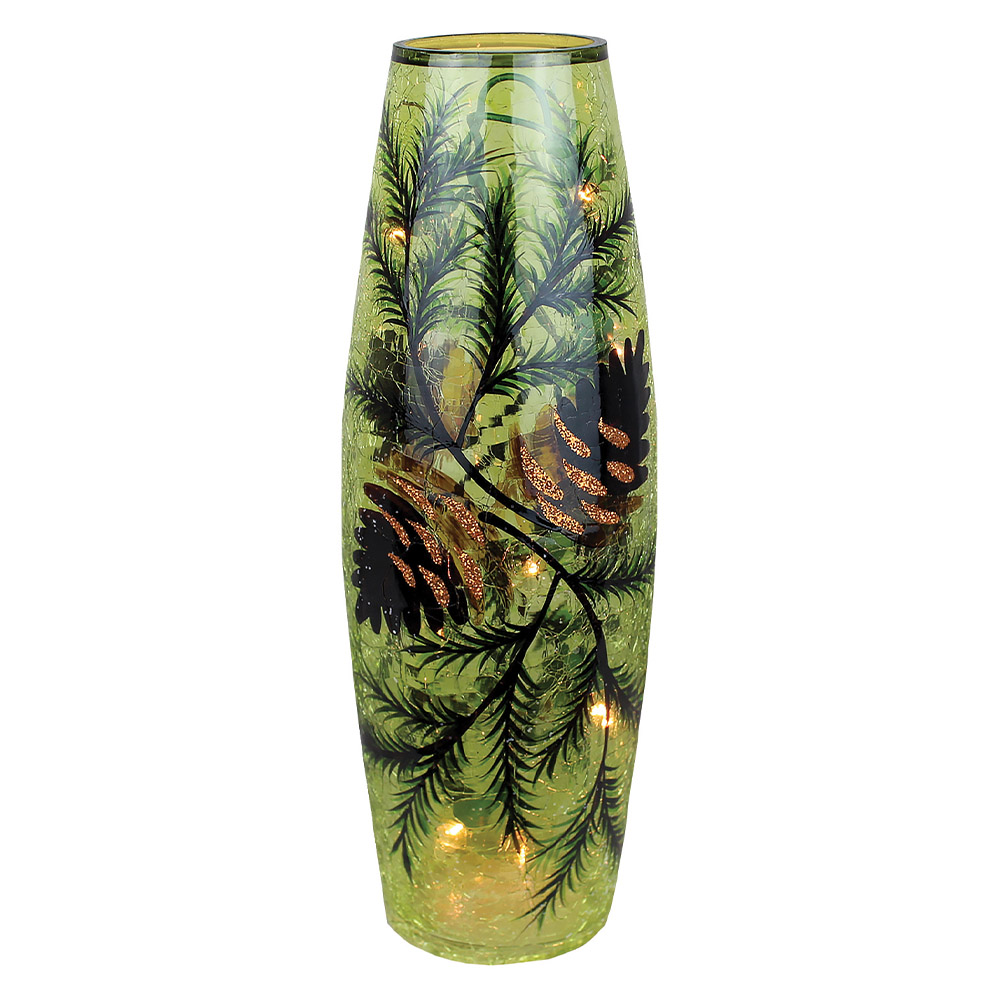 Stoney Creek Lighted Glass Decor