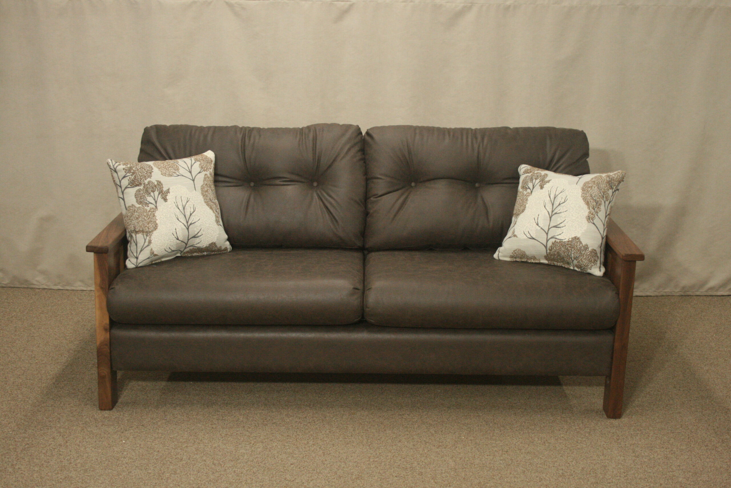 B9401 Black Walnut Sofa